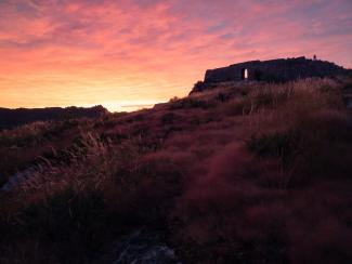 Castelo Castro Laboreiro sunset